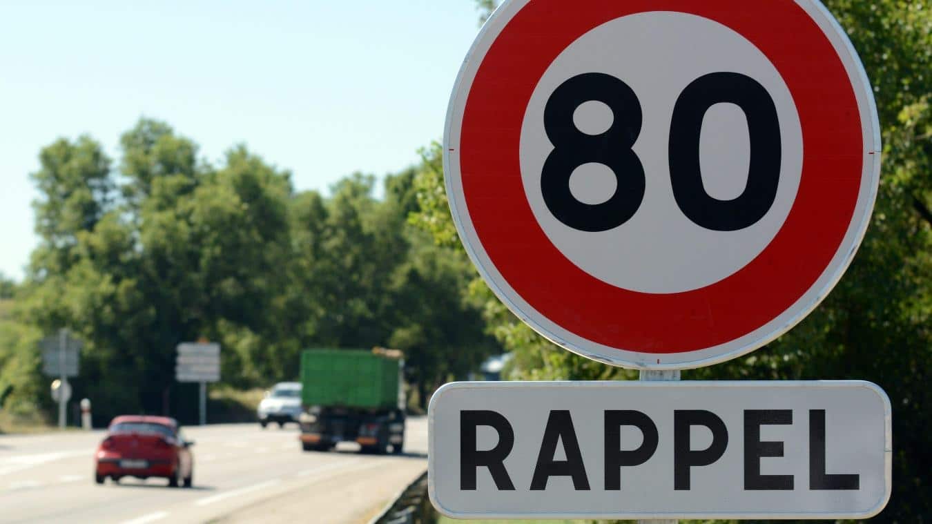 La limitation de vitesse à 80 km/h c'est fini : un retour à 90 km/h est confirmé, voici les routes concernées