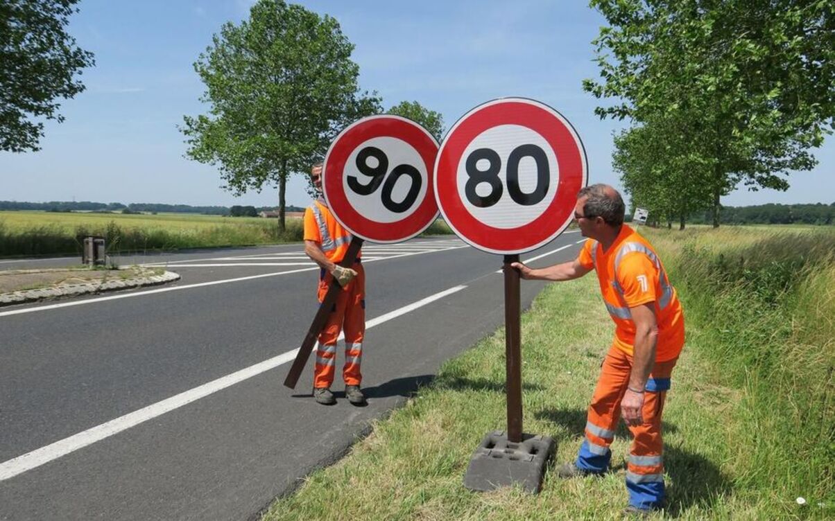 la limitation de vitesse à 80 km h en france c’est terminé un retour à 90 km h est confirmé à partir de cette date, voici les routes concernées (1)