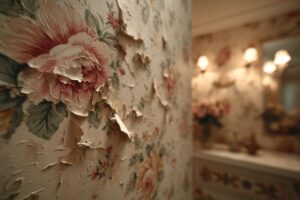 Papier peint impossible à enlever : Causes et solutions