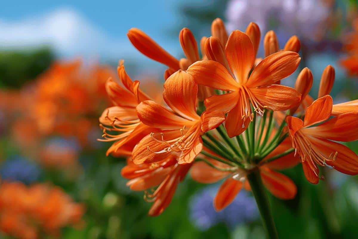 Agapanthe orange : plantation, culture et entretien