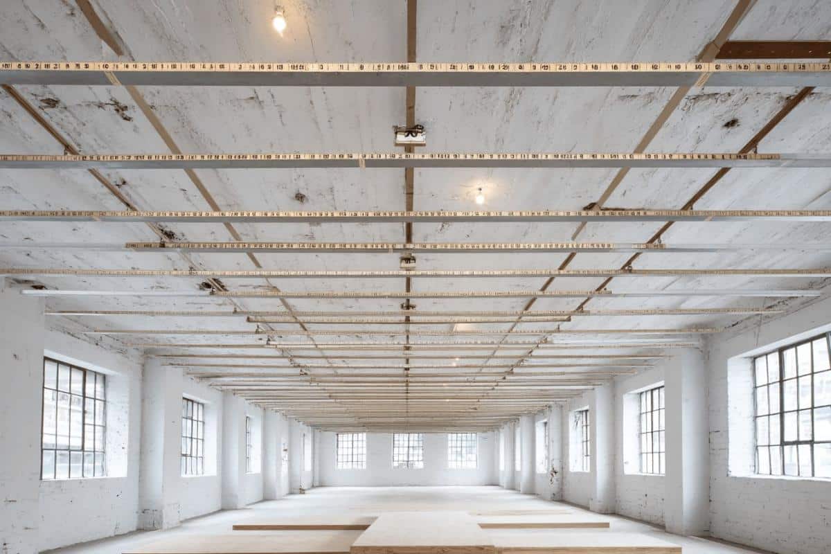 Entraxe entre suspentes sur plafond en placo