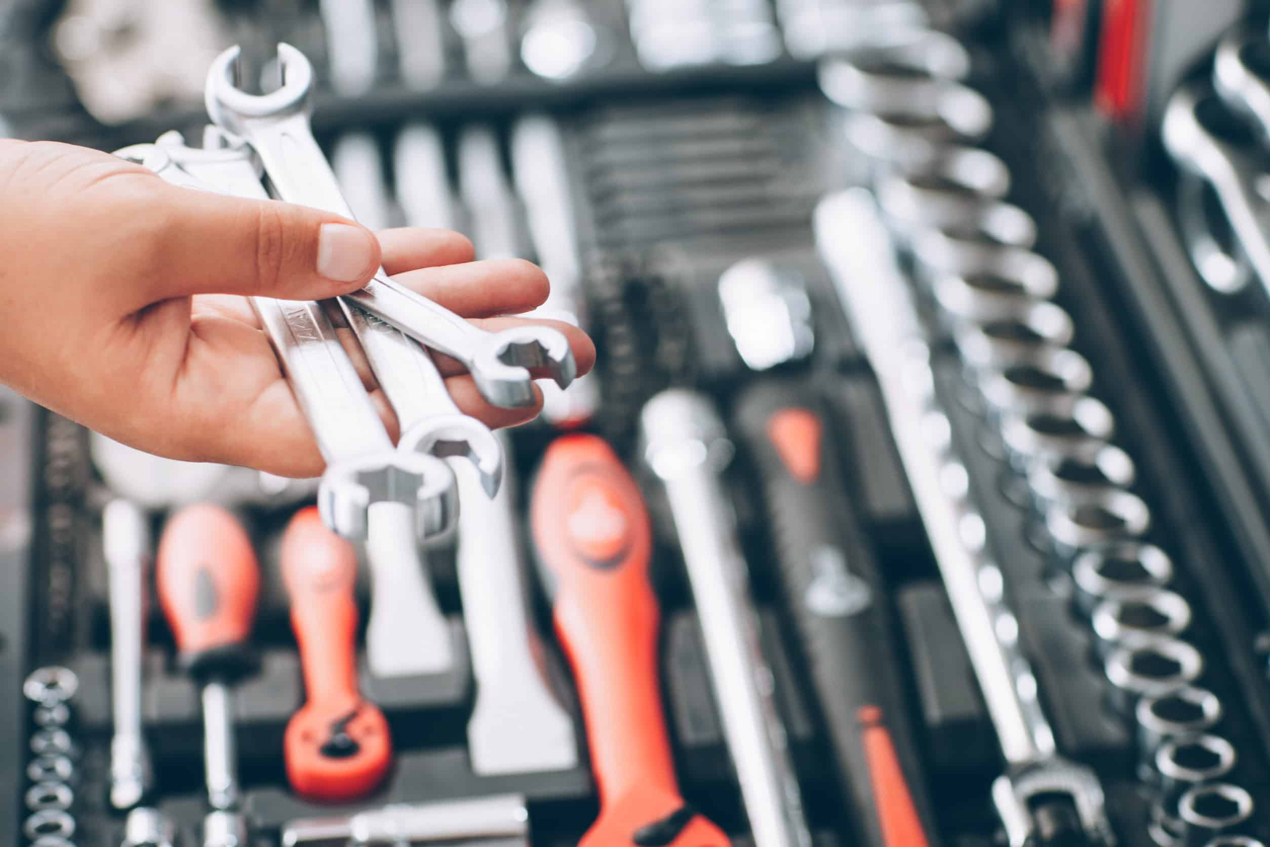 engineer tool retail handyman choosing instruments