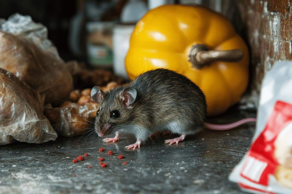 Que mange un loir dans une maison ?