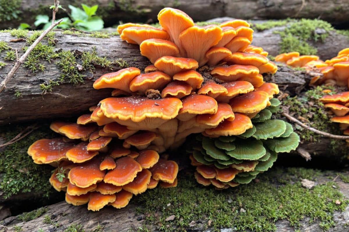 Champignon orange sur bois mort : Causes et solutions