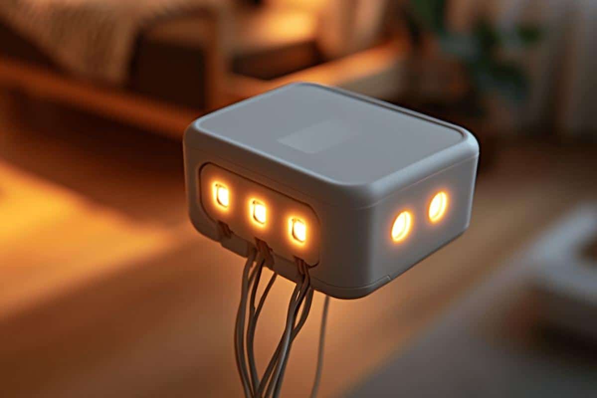 Branchement d’un détecteur de mouvement 4 fils