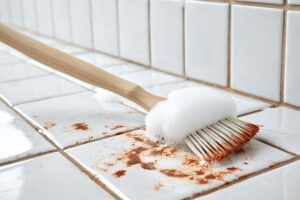Comment enlever de la rouille sur du carrelage ?