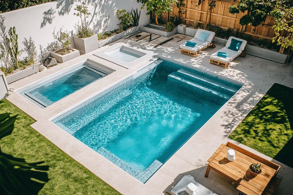Piscine à 1 m de la maison : Que dit la loi