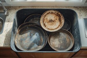 Où jeter ses vieilles poêles de cuisine ?