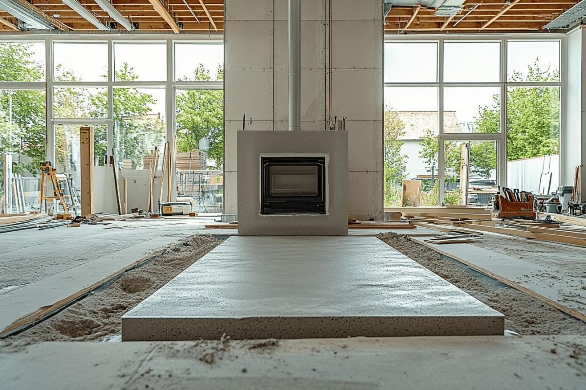 Comment fabriquer un socle pour poêle à bois ?