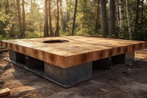 Comment fabriquer un socle pour poêle à bois ?