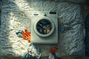 Peut-on coucher une machine à laver ?