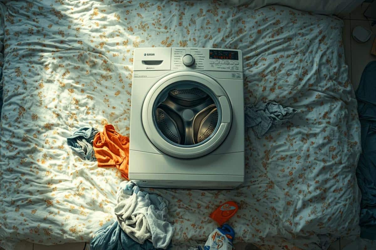 Peut-on coucher une machine à laver ?